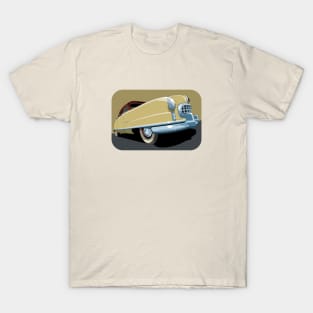 1950 Nash Ambassador in Tan and Red T-Shirt